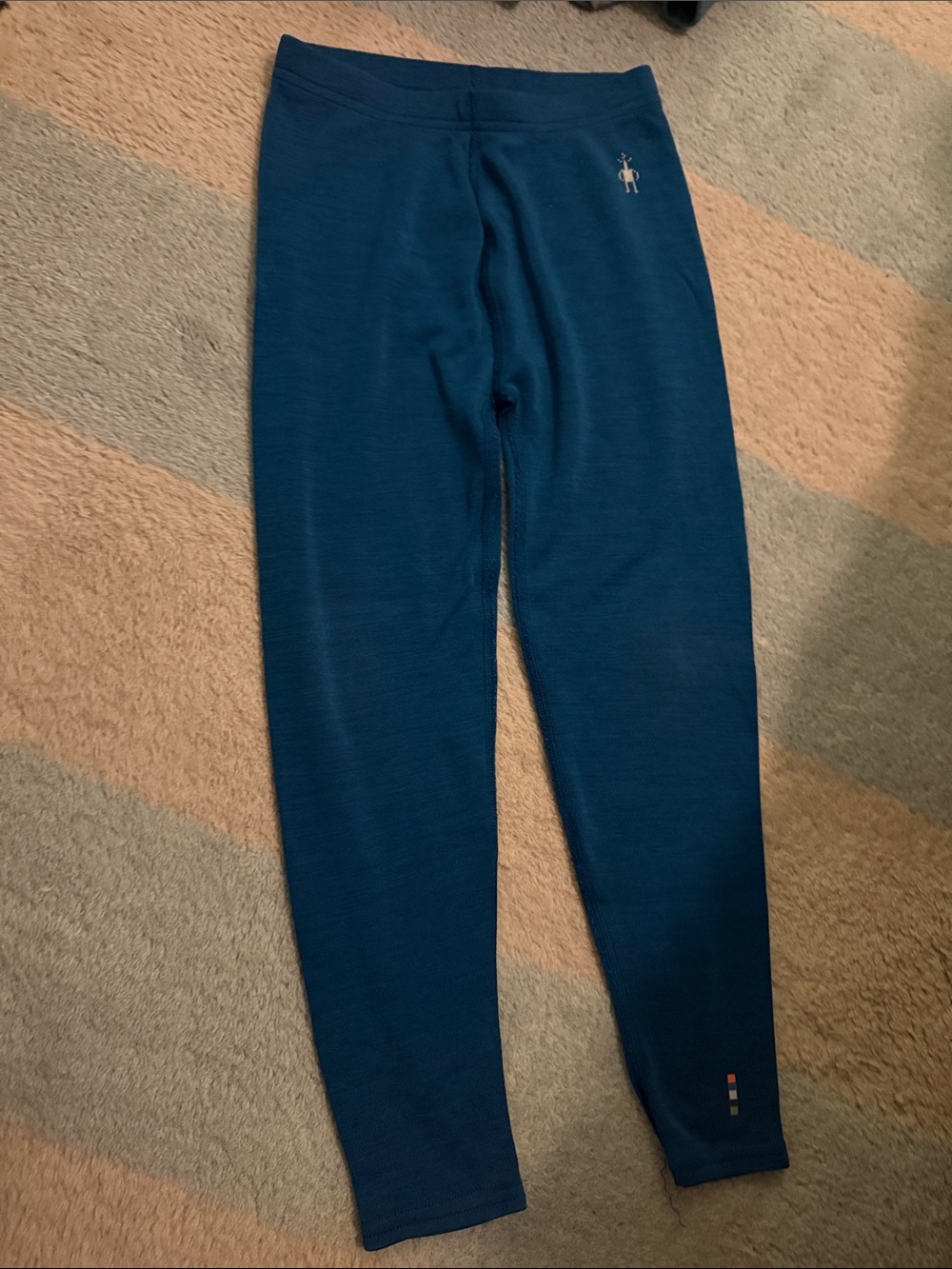 Navy Blue Wool Leggings - SmartWool